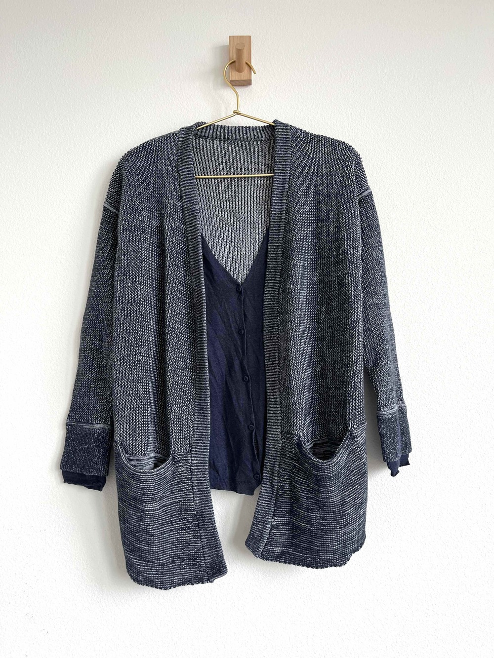 Lululemon 2-in-1 Dark Academia Athleisure Vest Cardigan - Size M
